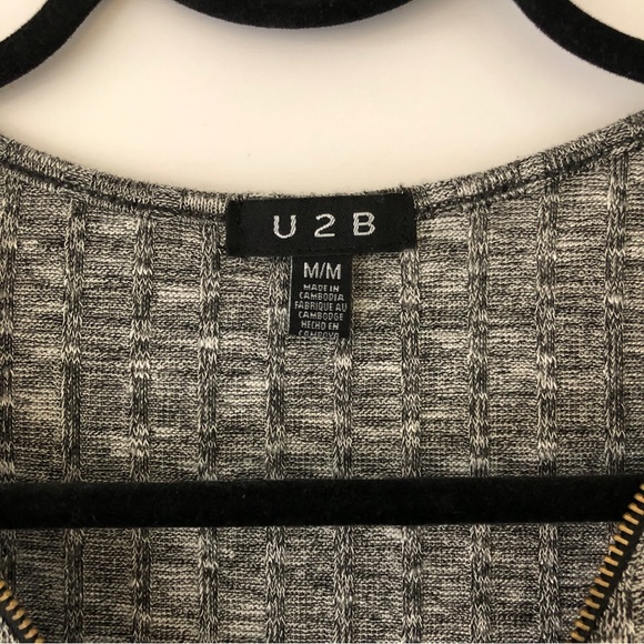 🐧2/$15 U2B Casual Fitted Bodycon Dress - Picture 3 of 3